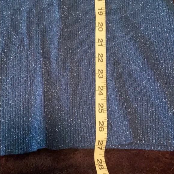 Objects D’art blue embellished sweater sz XLP - Picture 8 of 8